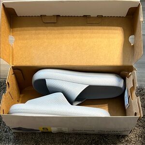 Women's baby blue Slide Sandals